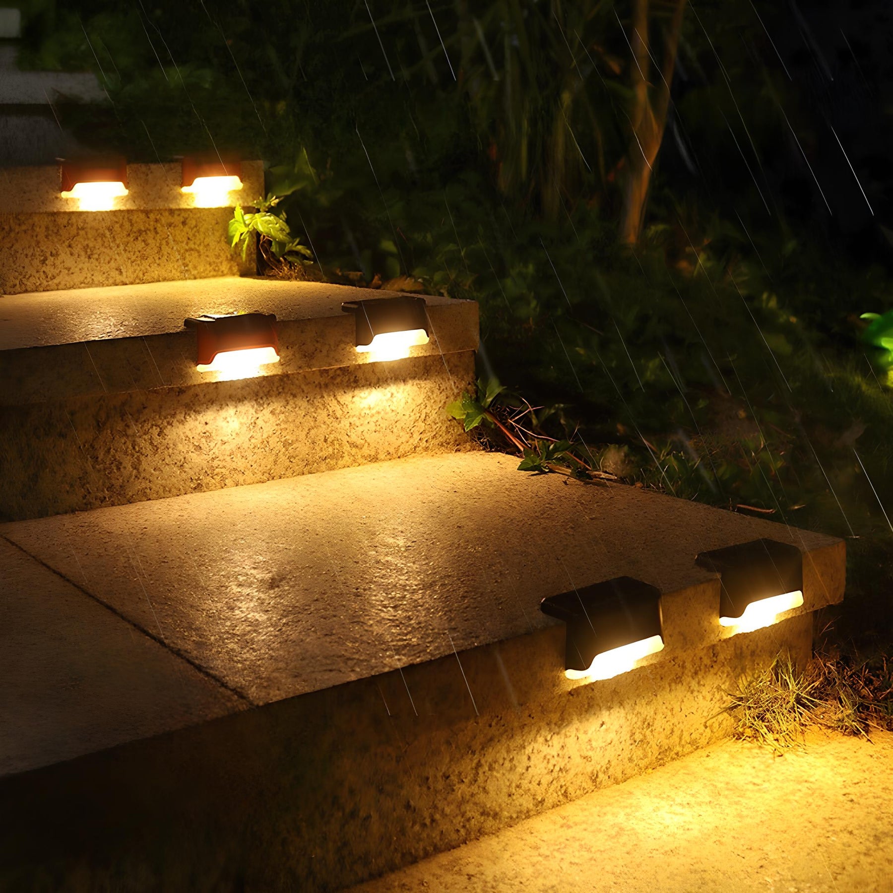 Luces Solares para Escaleras – Seguridad y Estilo Exterior