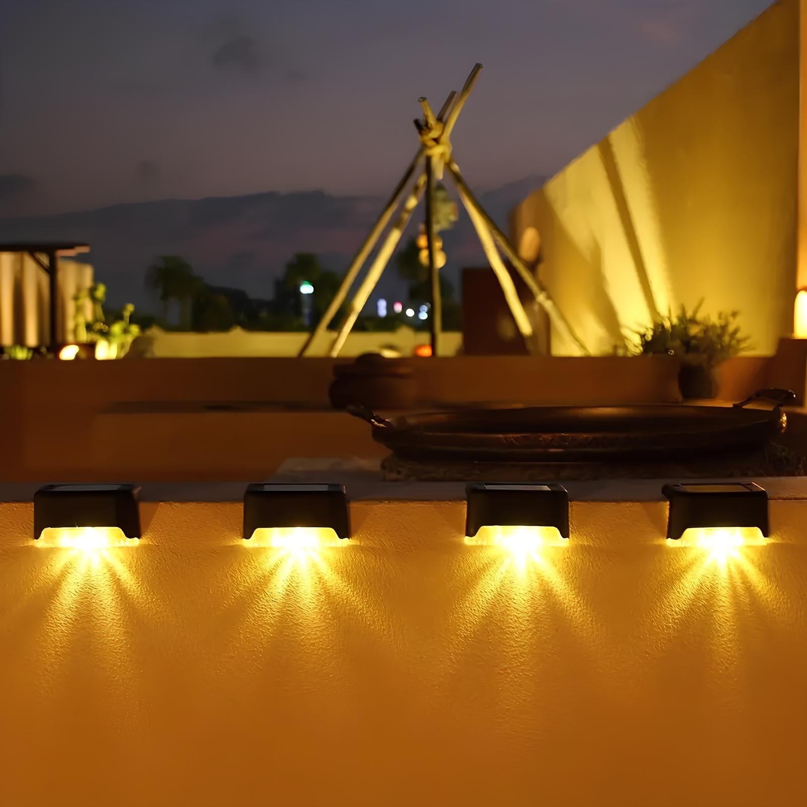 Luces Solares para Escaleras – Seguridad y Estilo Exterior