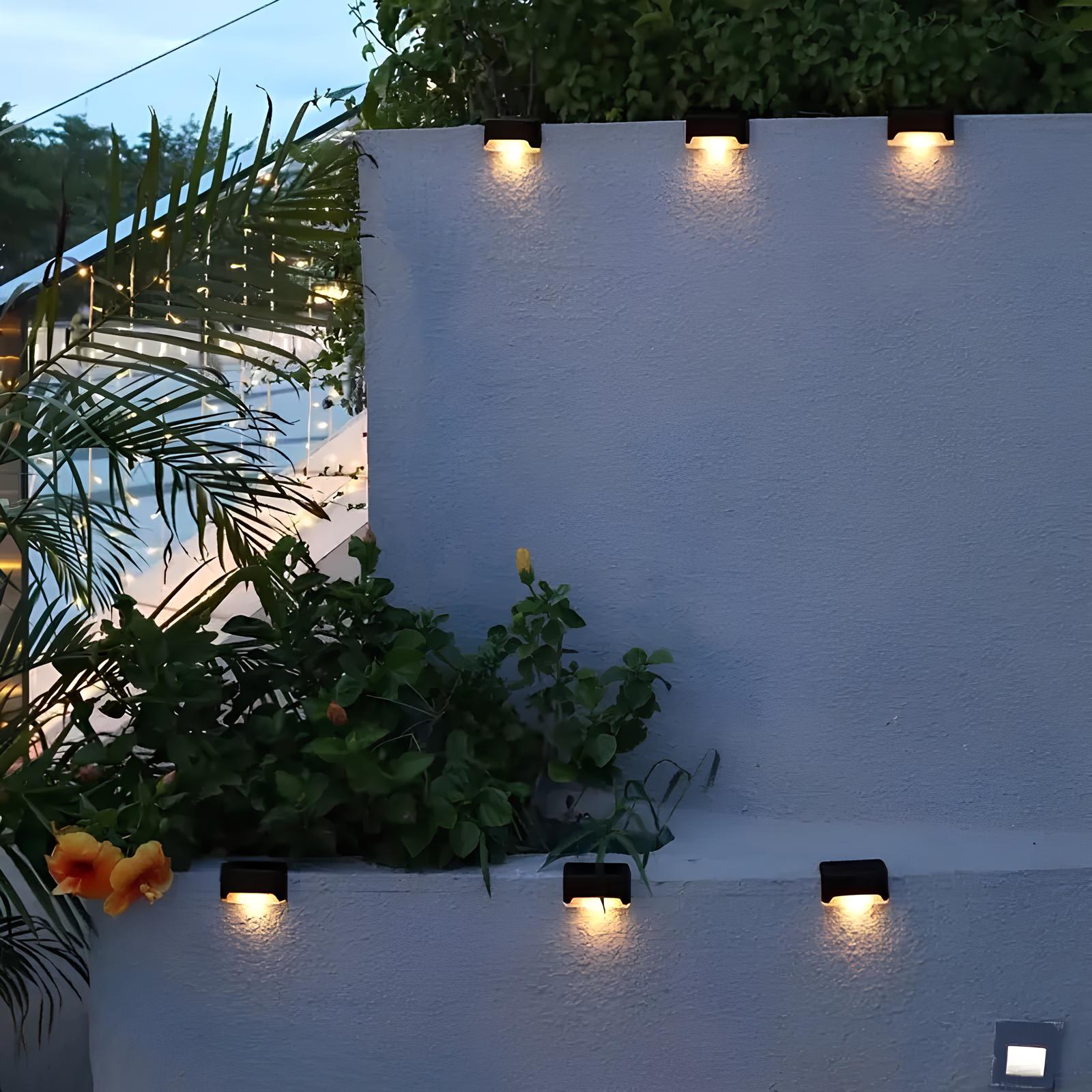 Luces Solares para Escaleras – Seguridad y Estilo Exterior