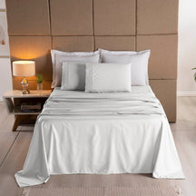 Juego de Sábanas ConfortMax 3 Piezas Percal 400 Hilos Hotel